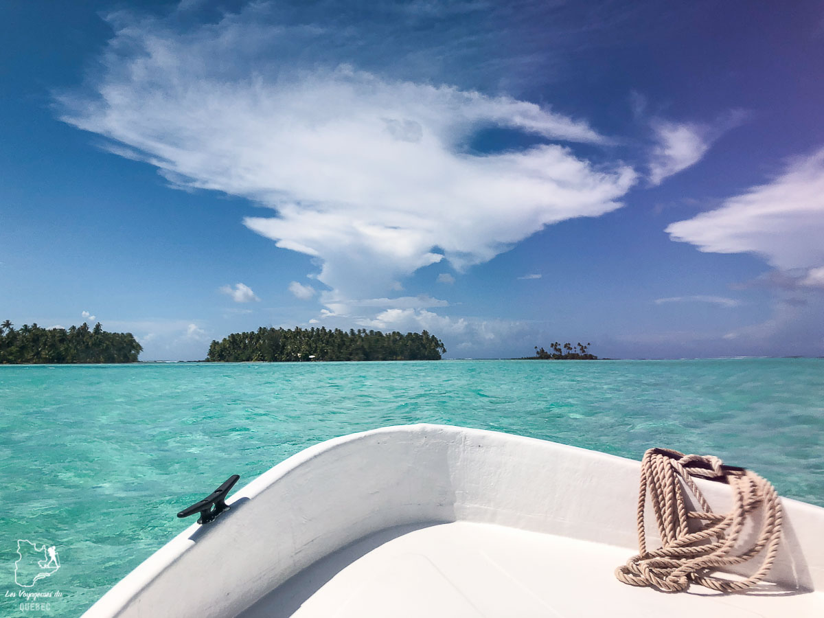 Lagon de l'île de Raiatea et Taha'a dans mon article Polynésie française : palmarès d’un mois de voyage dans ces îles du Pacifique #polynesiefrancaise #polynesie #oceanie #voyage #paradis #mer #raiatea #lagon