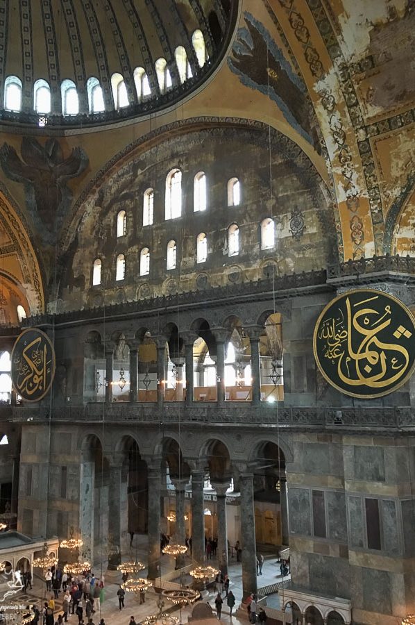 La basilique Sainte-Sophie à Istanbul en Turquie dans mon article Mon itinéraire en Turquie : Que faire, voir et visiter en 7 jours #turquie #voyage #asie #cappadoce #istanbul