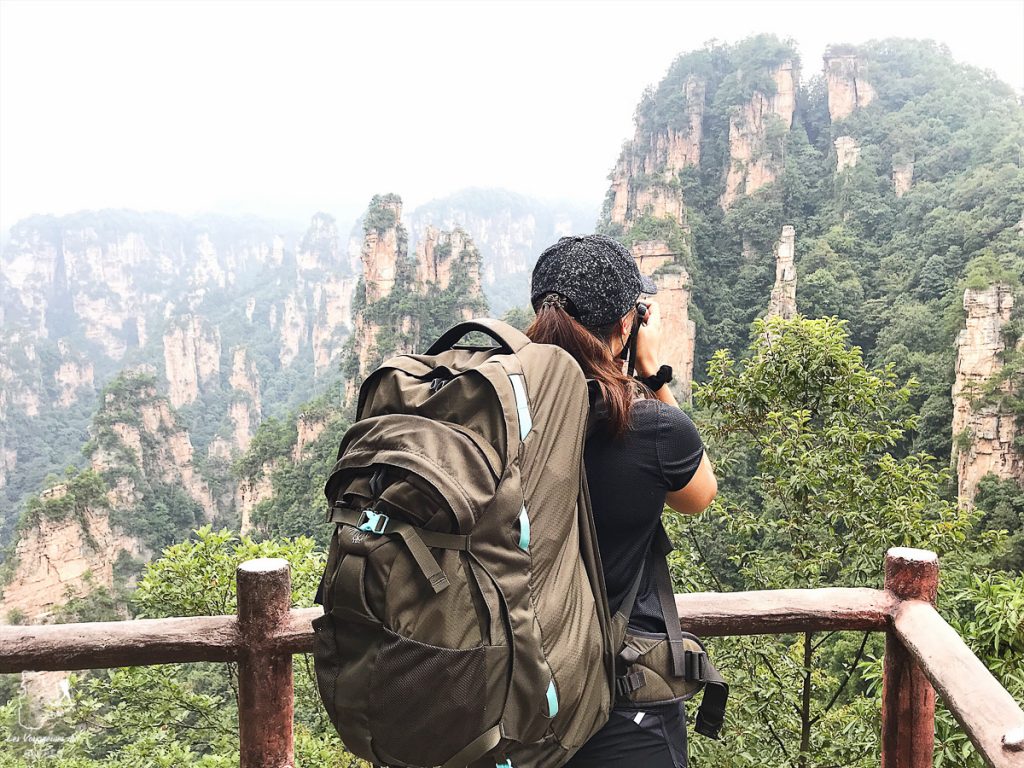 Randonnée dans le Parc national Zhangjiajie en Chine dans notre article Parc national de Zhangjiajie en Chine : Petit guide pour visiter ce parc #zhangjiajie #chine #avatar #asie #voyage #trek