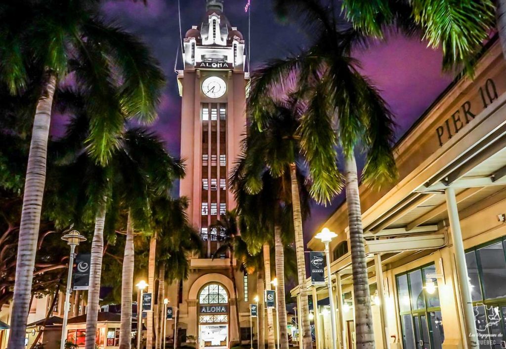 Visiter Honolulu et la Aloha Tower dans notre article Que faire à Honolulu sur l’île d’Oahu à Hawaii #oahu #honolulu #hawaii #hawaï #voyage