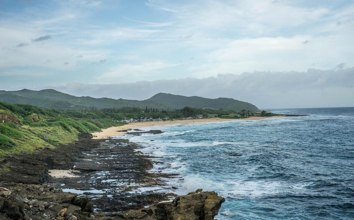 Pupukea sur l'île d'Oahu dans notre article L'île d'Oahu à Hawaii : Activités incontournables à faire lors d'un road trip #oahu #roadtrip #ile #hawaii