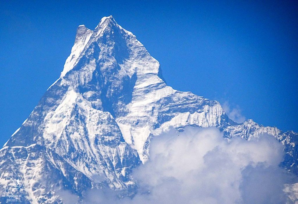 Les montagnes de l'Himalaya au Népal dans notre article Visiter le Népal : Que faire au Népal en 5 semaines de voyage #nepal #asie #voyage #montagne #himalaya
