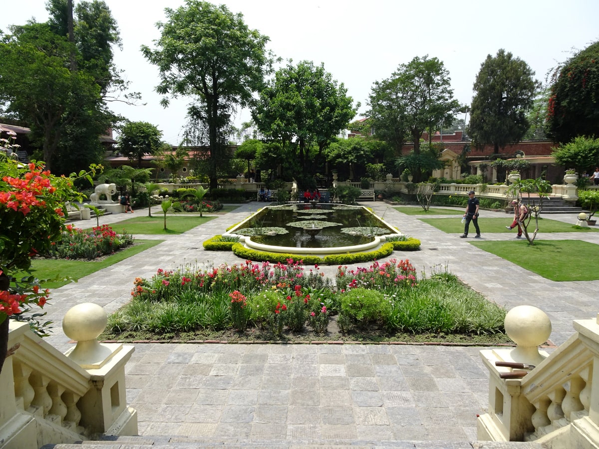 Jardin des rêves de Katmandou au Népal dans notre article Que faire à Katmandou au Népal : Mes incontournables à visiter #katmandou #nepal #asie #incontournables