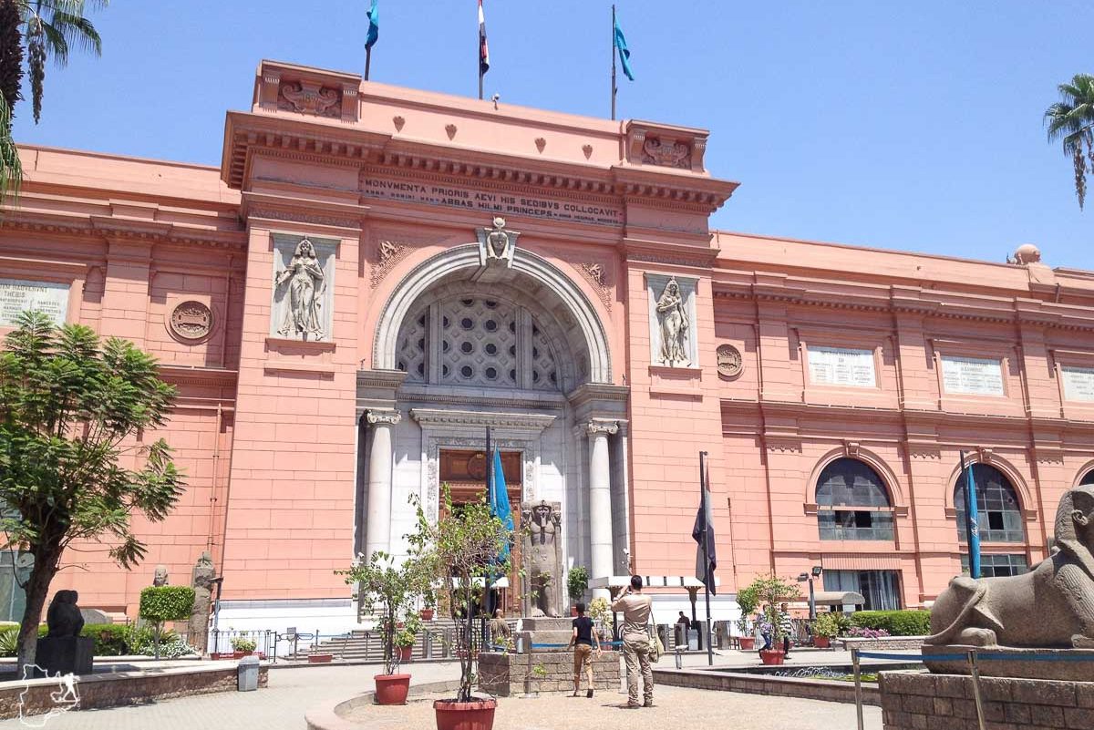 Musée du Caire en Égypte dans notre article Le Nil en Égypte : L'itinéraire de mon voyage sur le Nil en train #egypte #nil #afrique #train #voyage #caire