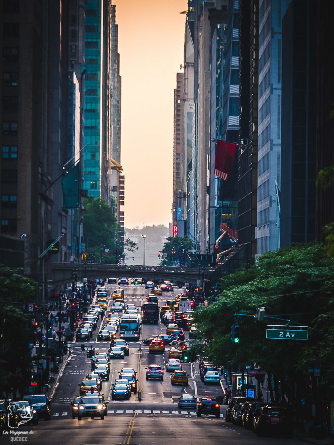 Beau point de vue de New York au Tudor City overpass dans notre article Les meilleurs points de vue de New York et endroits pour photographier la ville #newyork #usa #etatsunis #vue #panoramique #pointsdevue