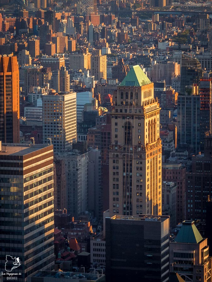 Plus belles vues de New York au Top of the Rock dans notre article Les meilleurs points de vue de New York et endroits pour photographier la ville #newyork #usa #etatsunis #vue #panoramique #pointsdevue
