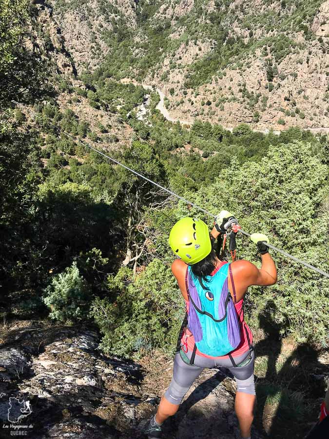 Via Ferrata dans la vallée Asco en Corse dans notre article Faire le Gr20 en Corse : Tout savoir sur cette longue randonnée en Corse #corse #GR20 #France #voyage #trek #randonnee