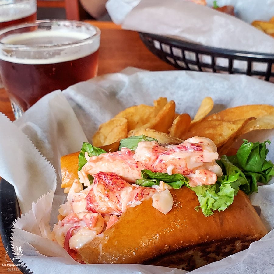 Lobster roll, à manger absolument lors d'un week-end à Portland dans notre article Visiter Portland : Quoi faire à Portland dans le Maine pour un weekend gourmand #Portland #Maine #USA #voyage #foodtour
