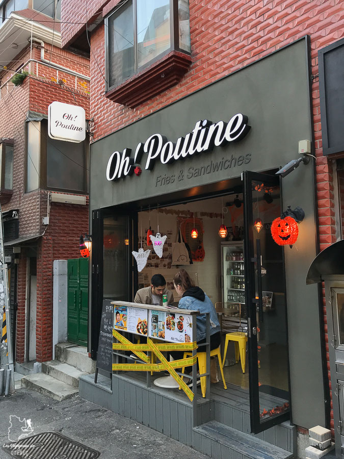 Manger une poutine dans le Quartier Itaewon de Séoul dans notre article Visiter Séoul : Que faire à Séoul, la capitale de la Corée du Sud #seoul #coreedusud #asie #voyage