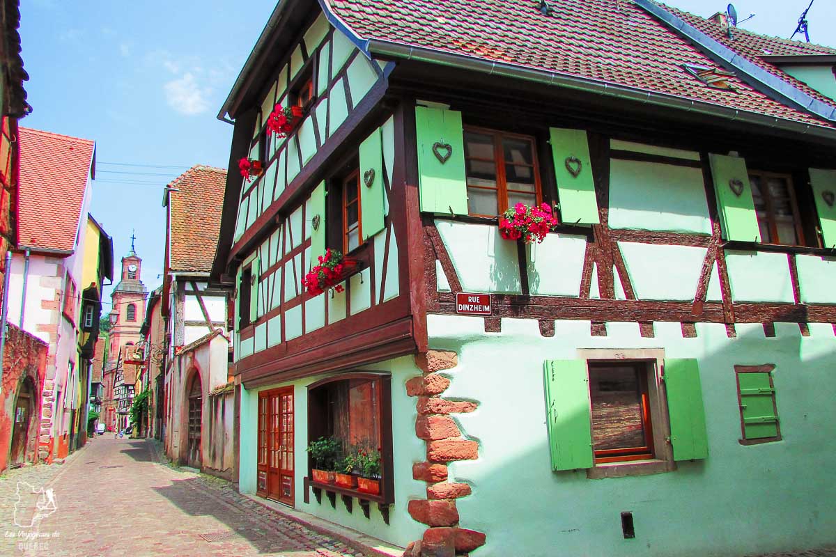 Village Obernai à visiter en Alsace près de Strasbourg dans notre article Visiter Strasbourg en Alsace et ses environs en 6 itinéraires d'un jour #strasbourg #alsace #france #voyage