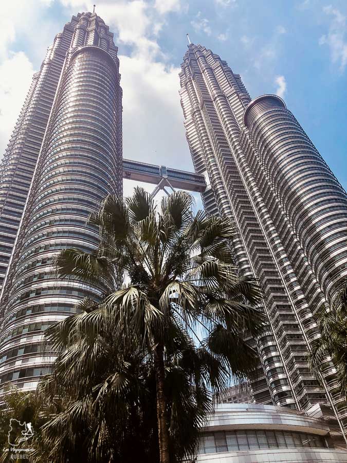 Les Tours Petronas à Kuala Lumpur dans notre article Que faire à Kuala Lumpur lors d’une escale de 24 heures #kualalumpur #malaisie #asiedusudest #voyage #escale