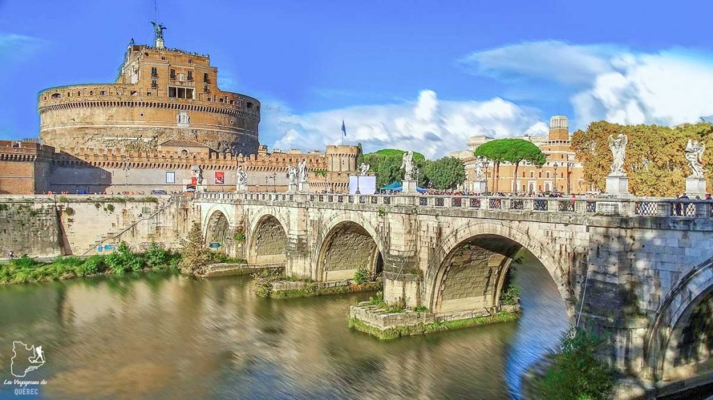 Castello San Angelo à Rome dans notre article Visiter Rome en 4 jours : Que faire à Rome, la capitale de l’Italie #rome #italie #europe #voyage