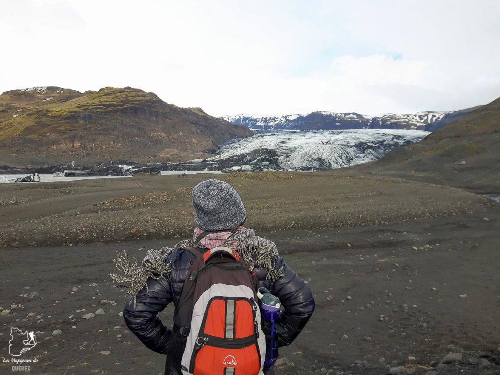 Le glacier Sólheimajökull dans notre article Une semaine en Islande : Mon expérience à visiter l’Islande en solo #islande #unesemaine #voyage #europe #voyageensolo