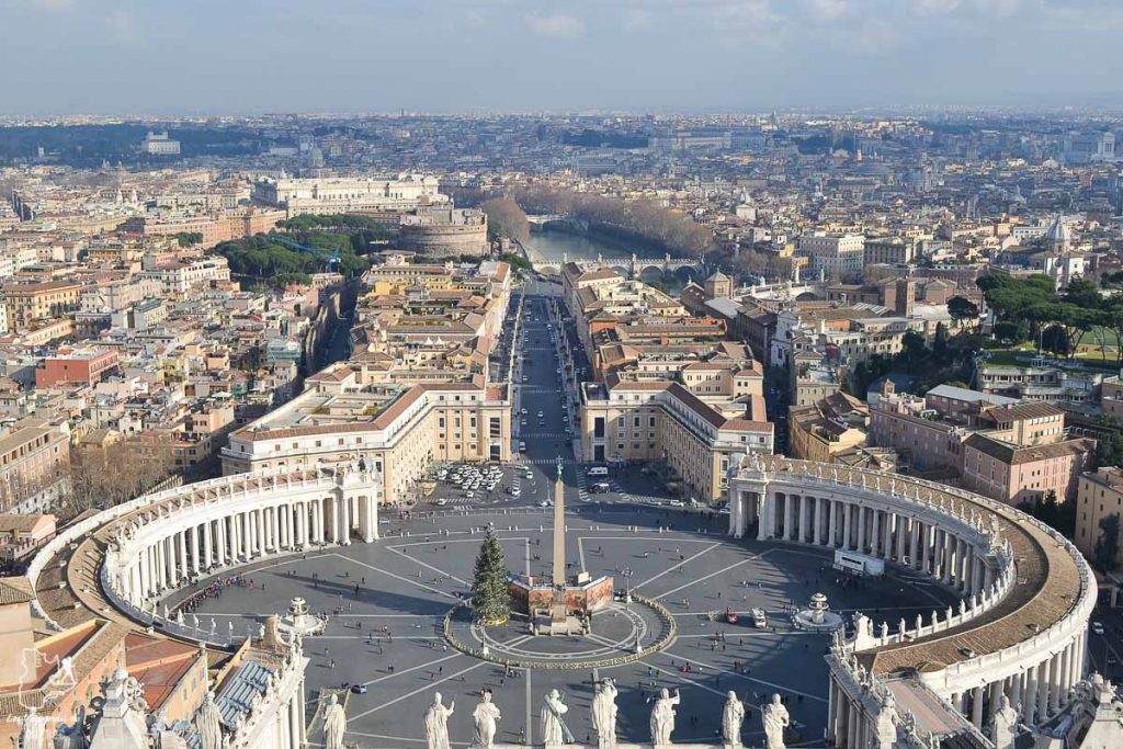 Cité du Vatican à visiter à Rome dans notre article Visiter Rome en 4 jours : Que faire à Rome, la capitale de l’Italie #rome #italie #europe #voyage