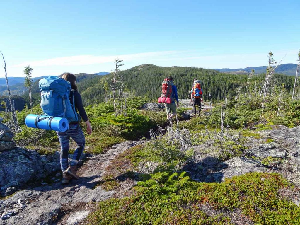 Faire de la randonnée, une belle activité au Québec dans notre article Que faire au Québec en été : 7 activités extérieures pour profiter de la saison estivale #quebec #canada #activites #ete #randonnee