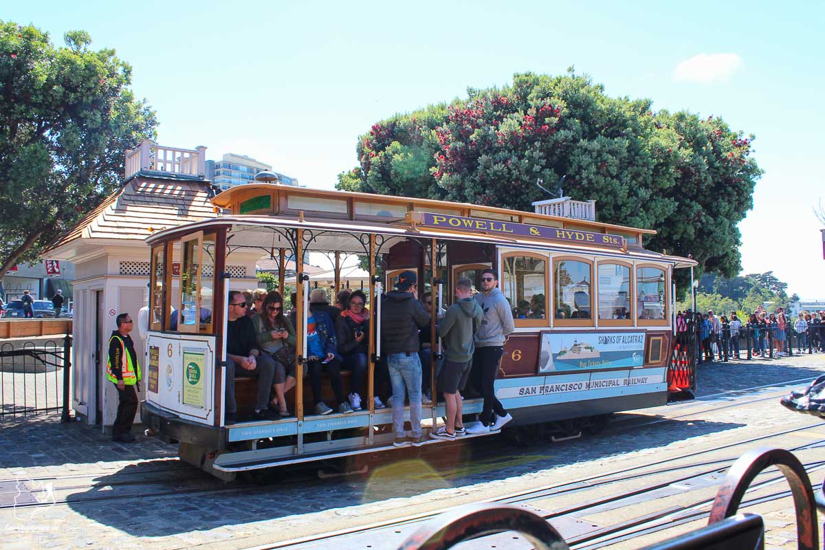 Le Cable Car de San Francisco dans notre article Villes de la Californie : une semaine à San Francisco, Los Angeles et San Diego #californie #usa #etatsunis #voyage #losangeles #sanfrancisco #sandiego