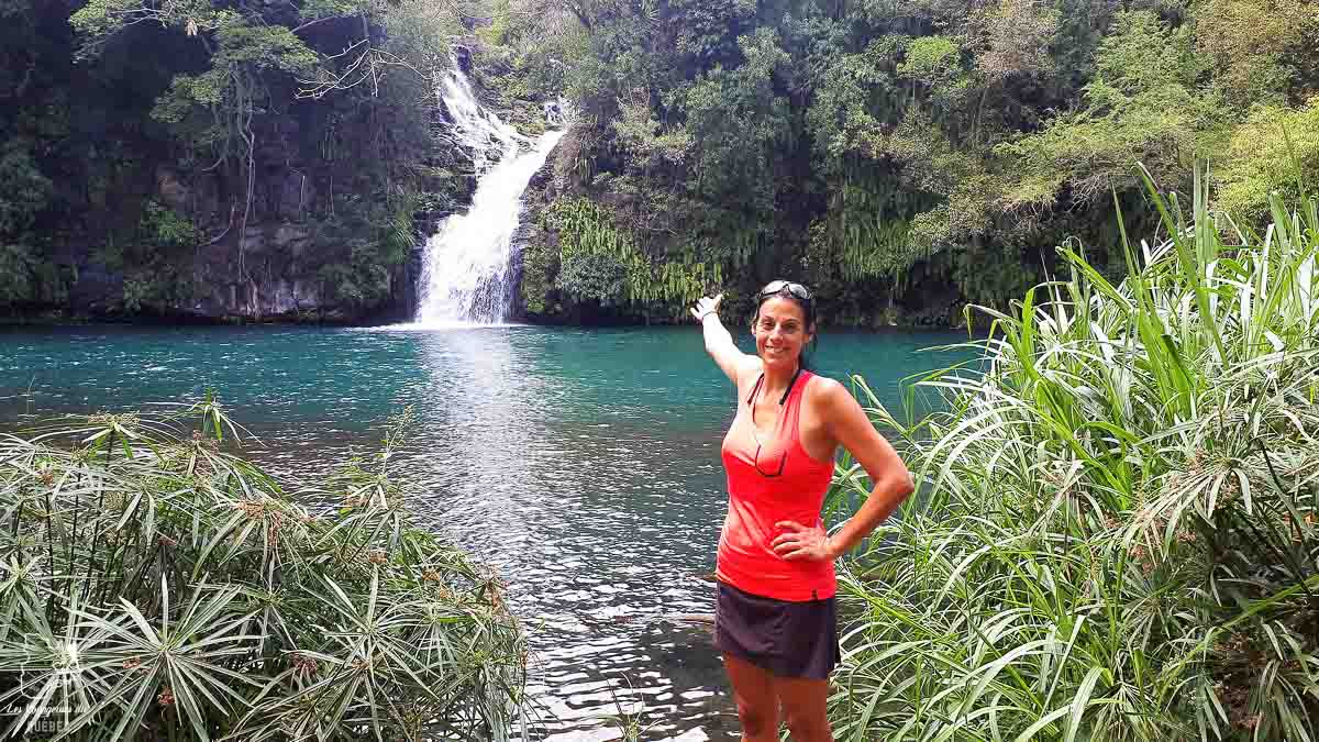 Chute à la Réunion après le trek organisé dans notre article Voyage de randonnée : Tout savoir pour planifier son trek organisé avec une agence #randonnee #trekking #agence #voyage