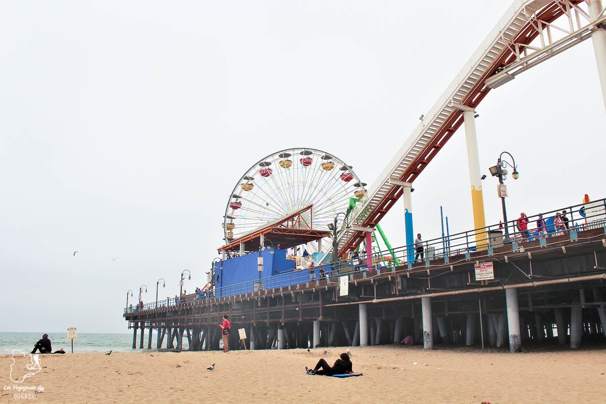 La plage de Santa Monica à Los Angeles dans notre article Villes de la Californie : une semaine à San Francisco, Los Angeles et San Diego #californie #usa #etatsunis #voyage #losangeles #sanfrancisco #sandiego