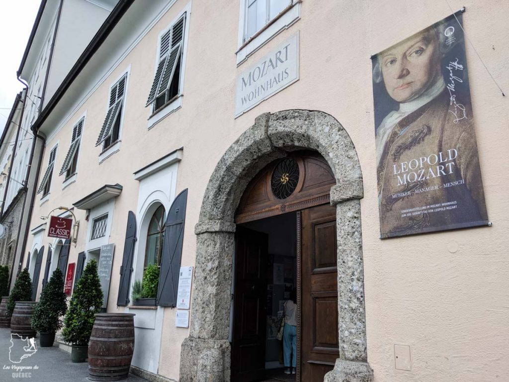 Mozarts Wohnhaus, sa résidence à Salzbourg dans notre article Visiter Salzbourg : Que voir et que faire à Salzbourg en Autriche #Salzbourg #Autriche #Europe #voyage