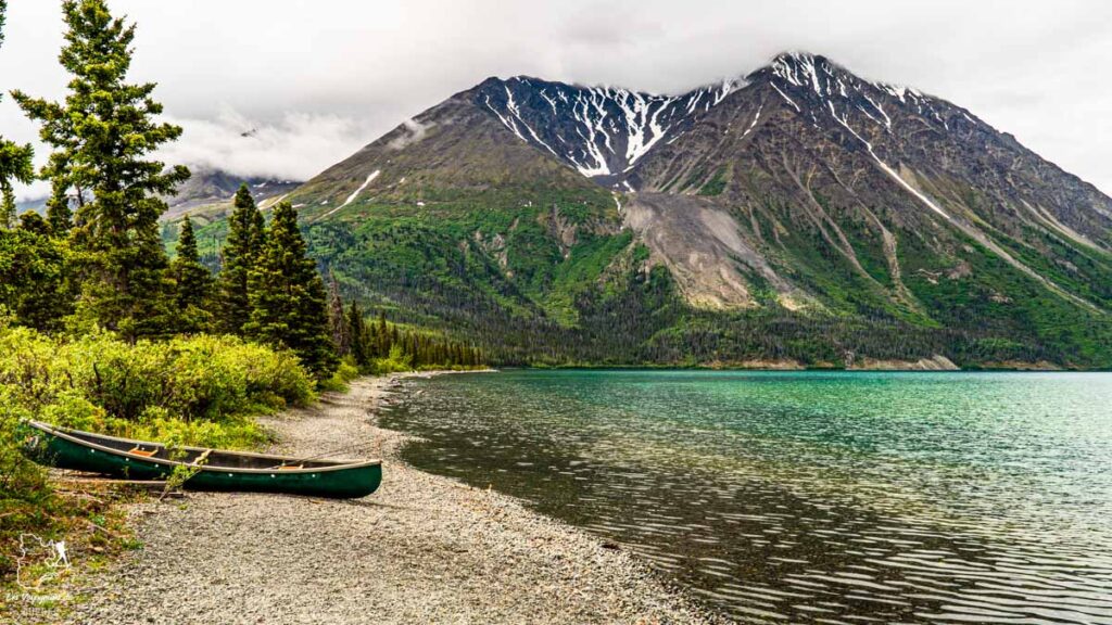 Kathleen Lake au Yukon au Canada dans notre article Mon road trip au Yukon au Canada : 12 jours de liberté en truck camper au gré du vent #yukon #canada #roadtrip #voyage