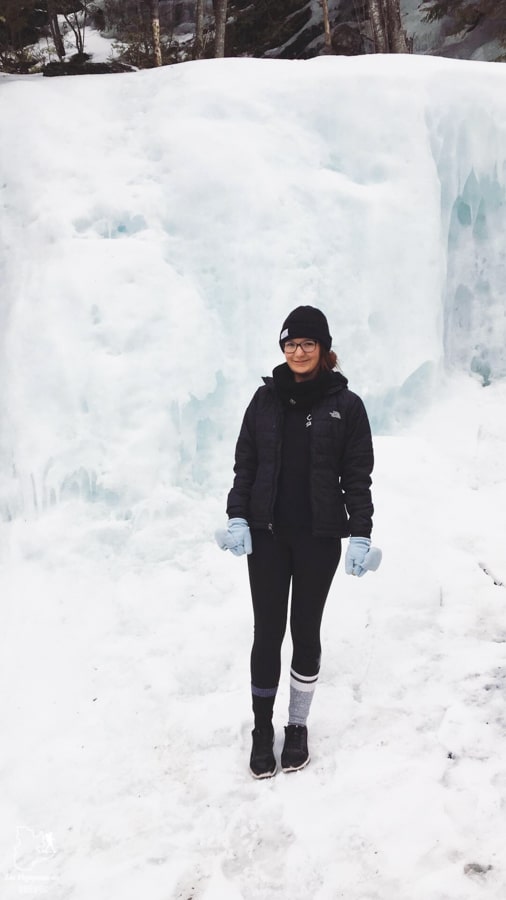 Randonnée pédestre en hiver au Mont-Ham dans notre article La randonnée au Québec : 8 randonnées pédestres au Québec testées et approuvées #randonnee #randonneepedestre #quebec #canada