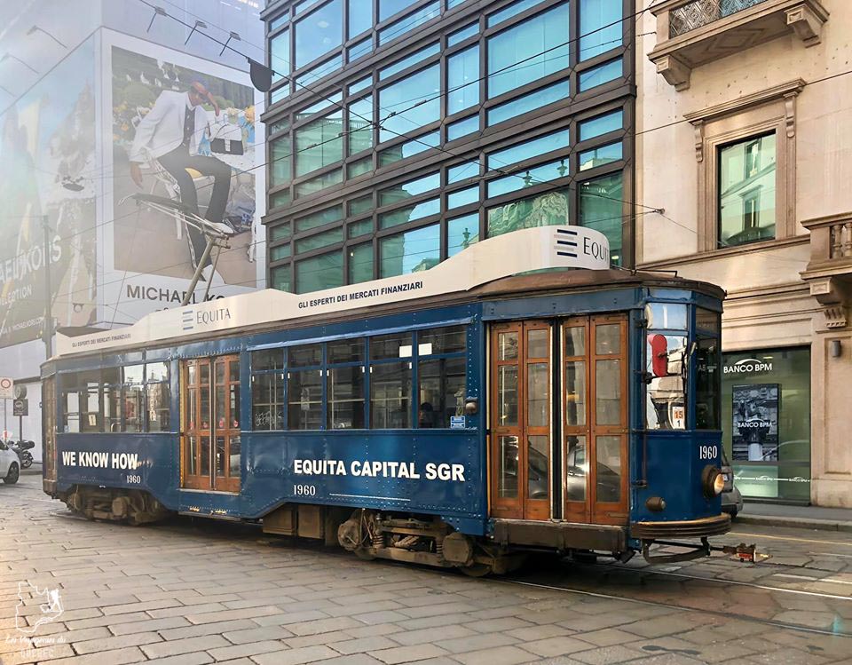 Vieux tramway électrique de Milan dans notre article Visiter Milan en Italie : 8 incontournables de que voir et que faire en 3 jours #Milan #Italie #Europe #voyage