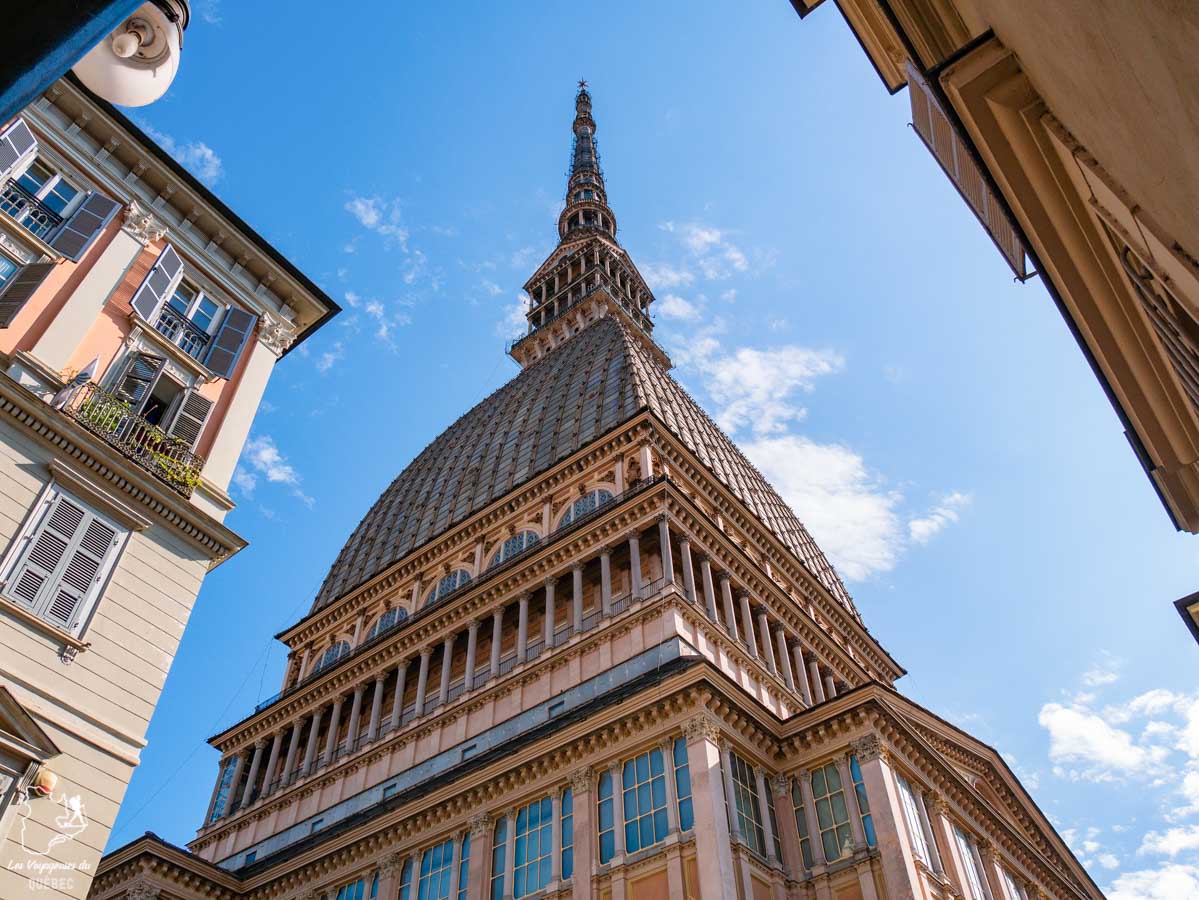Mole Antonelliana, l'emblème de Turin dans notre article Visiter Turin en 1 jour : Que voir et que faire à Turin en Italie #turin #italie #europe #voyage