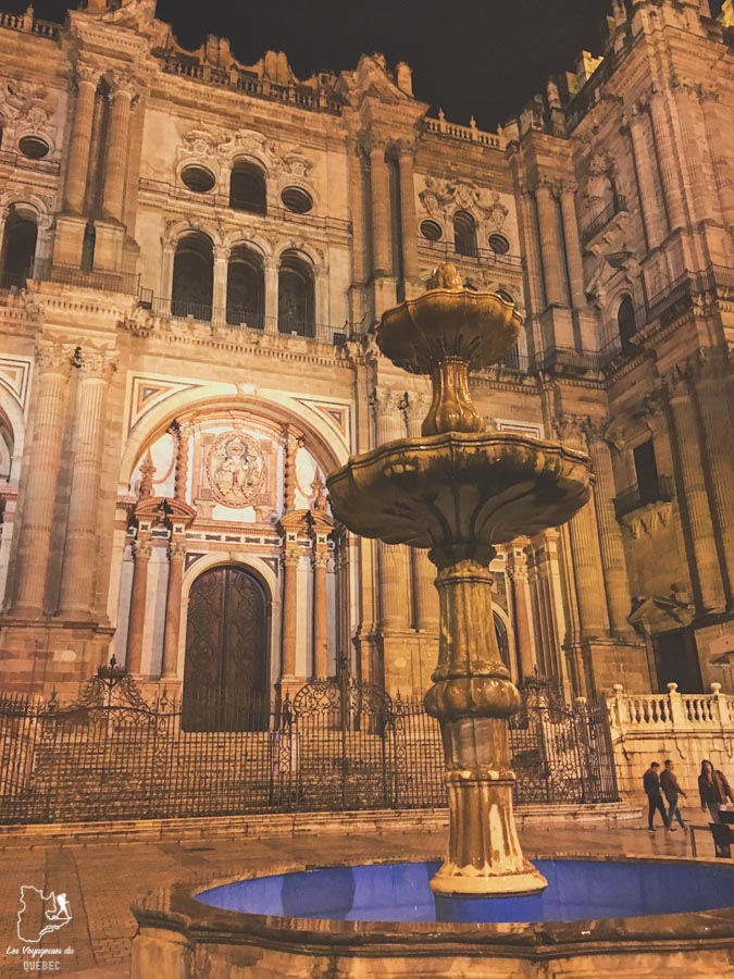 La cathédrale de l'incarnation à Malaga dans notre article Voyage au sud de l’Espagne : Itinéraire de 2 semaines à visiter en mode backpack #espagne #sudespagne #malaga #seville #grenade #europe #voyage #itineraire #backpack