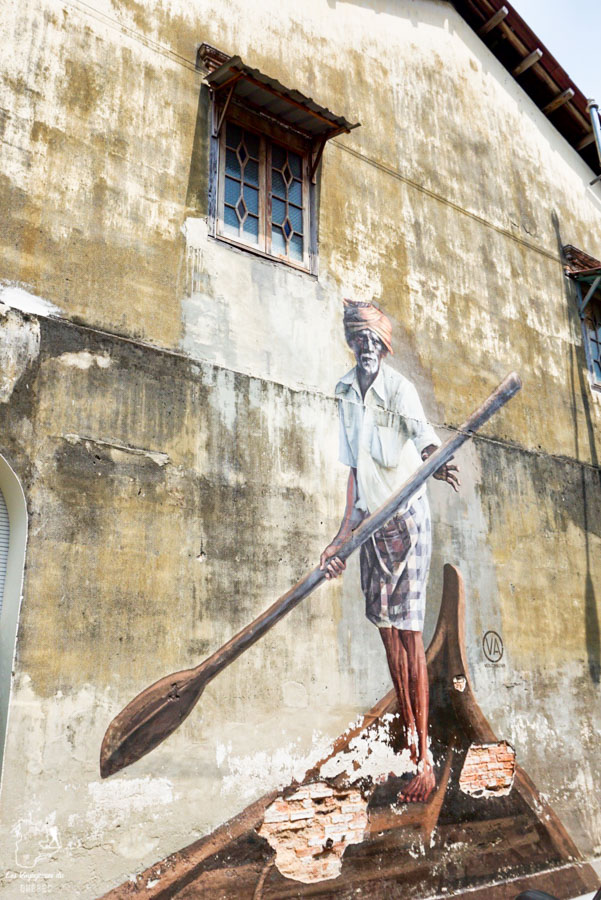 Street art à Georgetown en Malaisie dans notre article Georgetown en Malaisie : Visiter Georgetown en 5 incontournables à ne pas manquer #georgetown #malaisie #asie #voyage