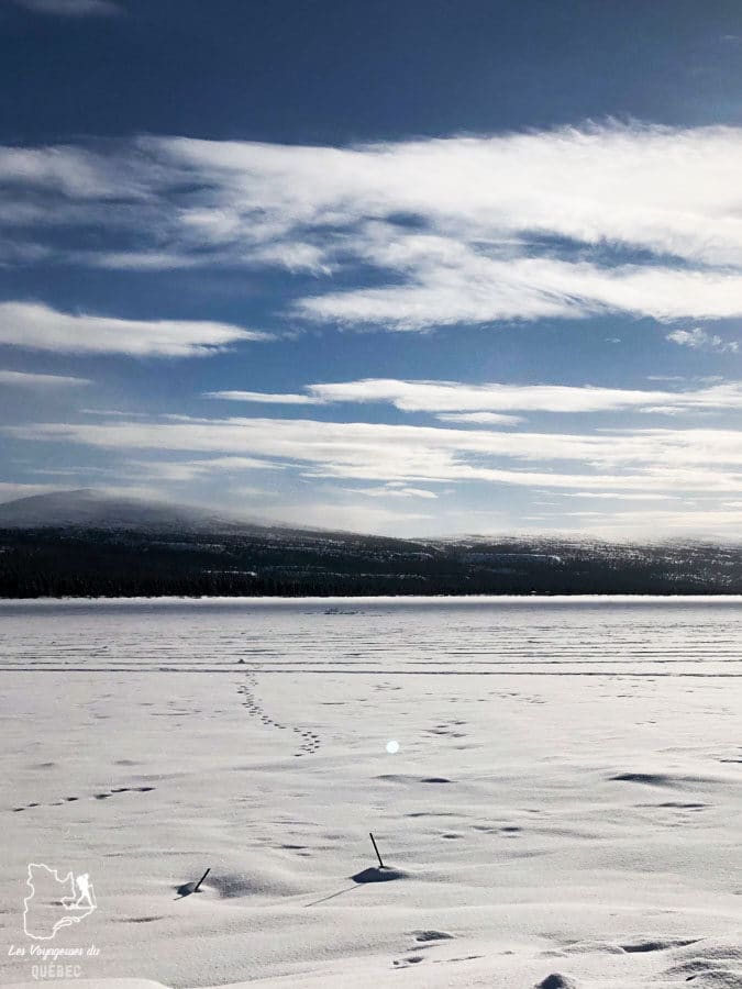 Motoneige et randonnée au Parc national Kluane Haines Junction au Yukon dans notre article Visiter le Yukon en hiver : quoi faire au Yukon durant la saison hivernale #yukon #hiver #canada #voyage