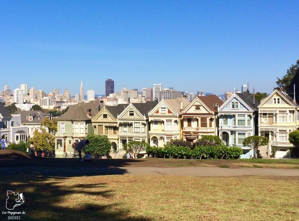 Maisons Painted Ladies de San Francisco dans notre article Que voir à San Francisco aux USA : ma découverte de la ville en 7 jours #sanfrancisco #californie #usa #etatsunis #voyage