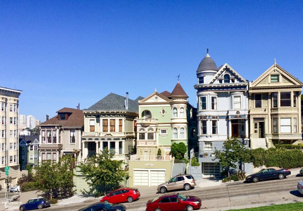 Maisons de Lower-Haight à San Francisco dans notre article Que voir à San Francisco aux USA : ma découverte de la ville en 7 jours #sanfrancisco #californie #usa #etatsunis #voyage