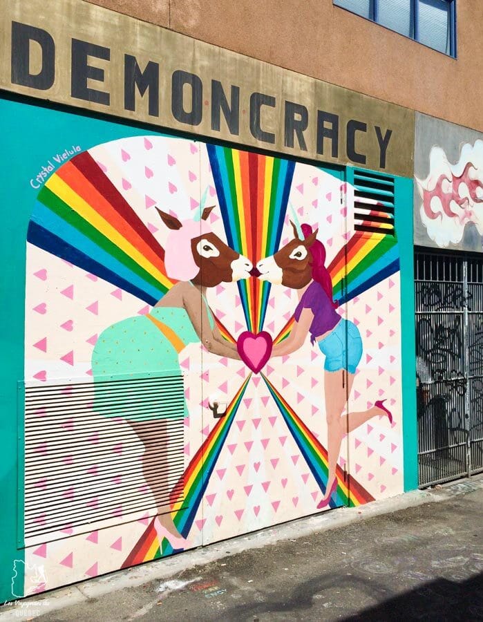 Street art à Mission District à San Francisco dans notre article Que voir à San Francisco aux USA : ma découverte de la ville en 7 jours #sanfrancisco #californie #usa #etatsunis #voyage