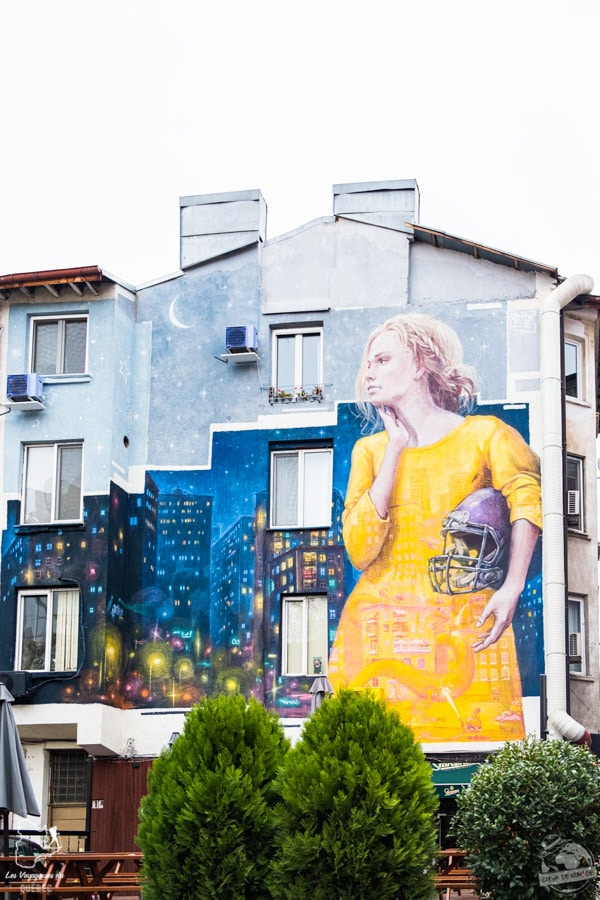 Street art à Sofia en Bulgarie dans notre article Visiter la Bulgarie : itinéraire et conseils pour 1 mois de voyage en Bulgarie #bulgarie #europe #europedelest #voyage