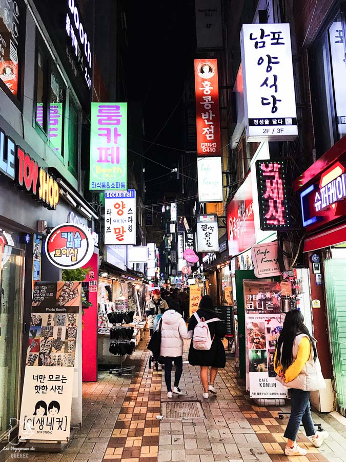 Quartier BIFF Square de Busan dans notre article Visiter Busan en Corée du Sud : Quoi faire à Busan en 7 incontournables #coreedusud #asie #voyage #busan