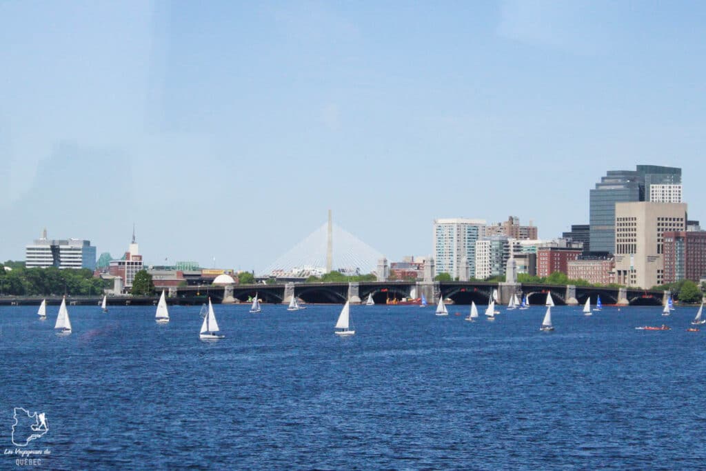Charles River à Boston en Nouvelle-Angleterre dans notre article Visiter la Nouvelle-Angleterre aux USA : Que voir lors d’un road trip de 3 jours #road trip #nouvelleangleterre #usa #etatsunis #itineraire