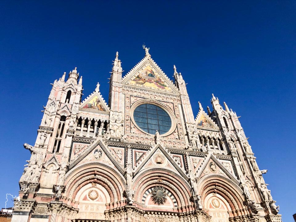 Duomo Santa Maria Assunta, cathédrale de Sienne dans notre article Visiter Sienne en Toscane en Italie en 10 incontournables et adresses foodies #italie #sienne #toscane #voyage