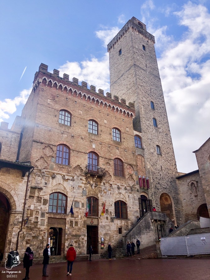Torre Grossa de San Gimignano en Toscane dans notre article Mon weekend à visiter San Gimignano en Italie : Magnifique ville fortifiée de la Toscane #sangimignano #toscane #italie #unesco #voyage