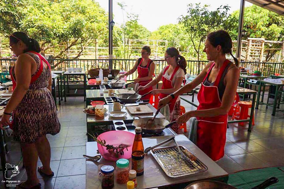 Cours de cuisine à Chiang Mai en Thaïlande dans notre article Premier séjour en Thaïlande : 10 incontournables en Thaïlande à voir et faire #thailande #asiedusudest #asie #voyage