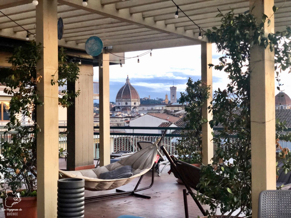 Mon hébergement, l'Hostel Plus Florence dans notre article Visiter Florence en 5 jours : Que voir en 10 incontournables de Florence en Italie #florence #italie #europe #toscane #voyage