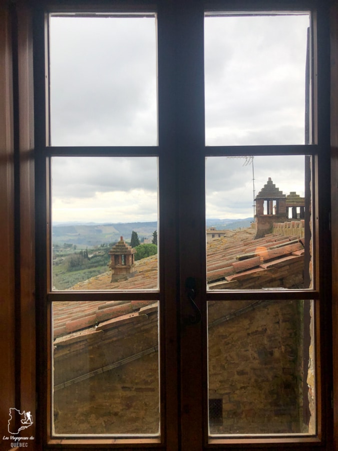 Mon hébergement Al Pozzo dei Desideri à San Gimignano en Italie dans notre article Mon weekend à visiter San Gimignano en Italie : Magnifique ville fortifiée de la Toscane #sangimignano #toscane #italie #unesco #voyage