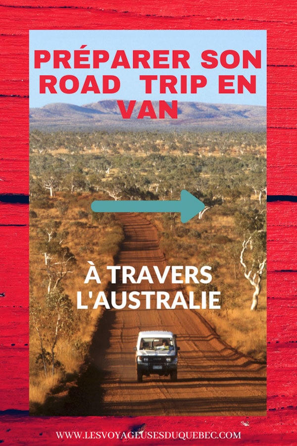 Tout savoir pour préparer son road trip en van en Australie #australie #roadtrip #van #voyage