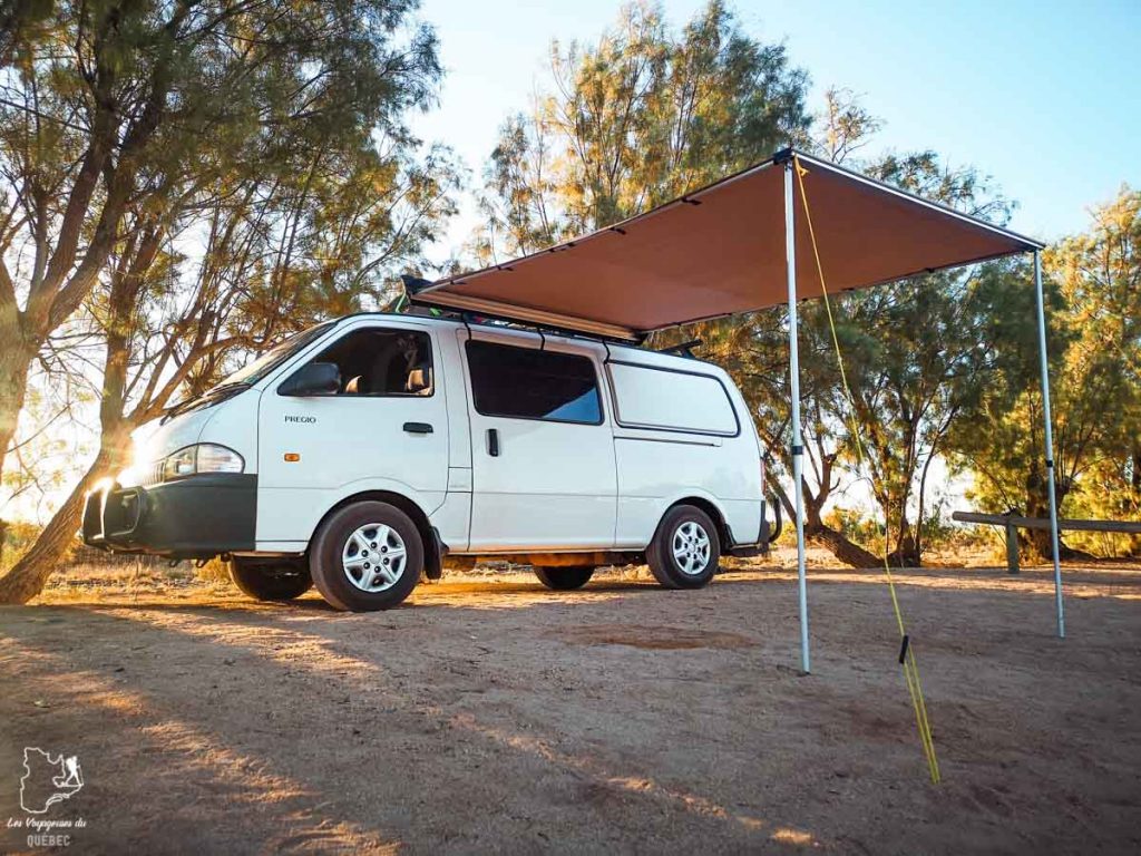 Mon van pour un road trip en Australie dans notre article Tout savoir pour préparer son road trip en van en Australie #australie #roadtrip #van #voyage