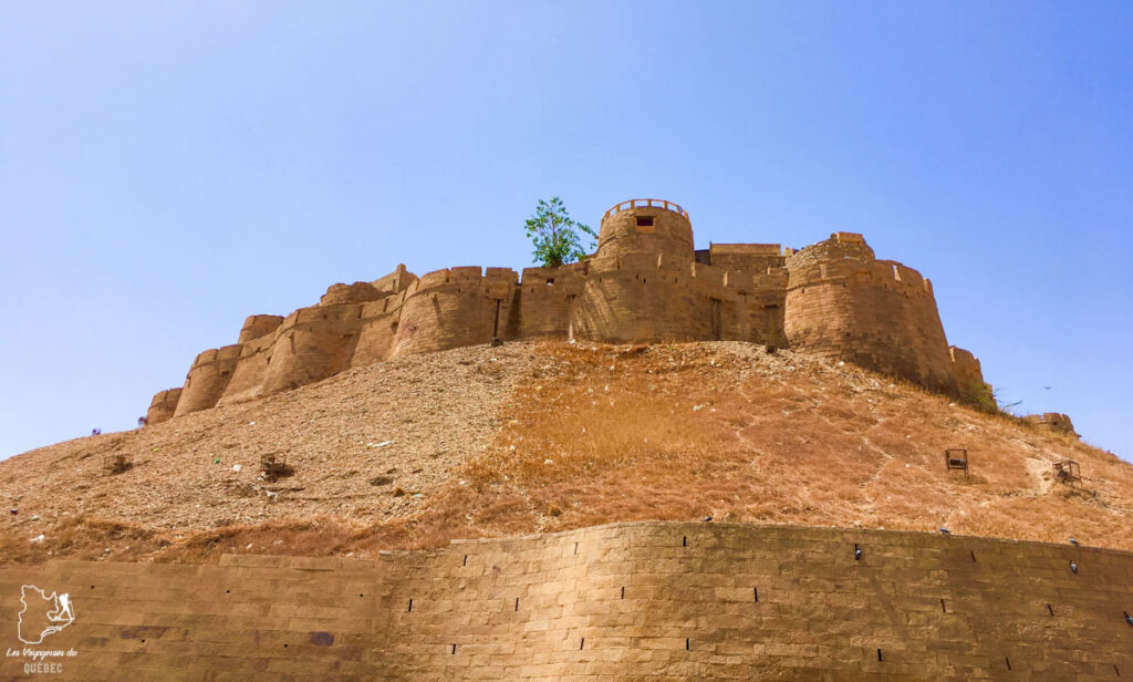 Fort de Jaisalmer dans notre article Visiter le Rajasthan en Inde : Itinéraire et conseils pour un voyage dans cet État du Nord de l’Inde #rajasthan #inde #itineraire #voyage