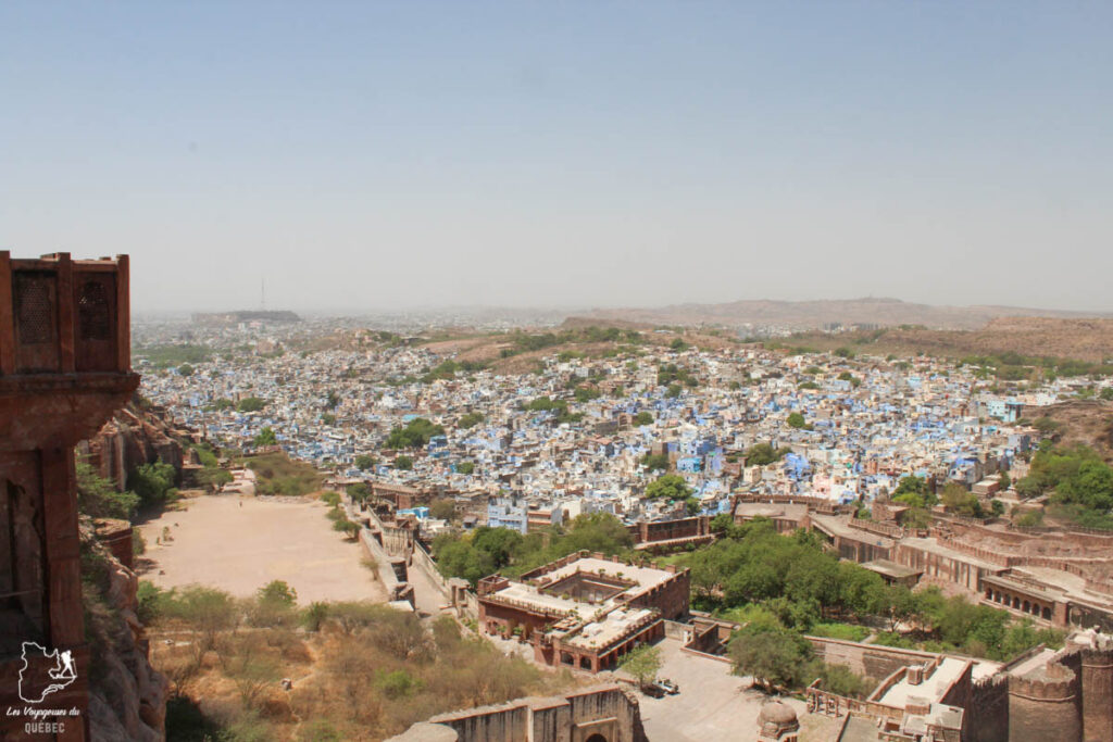 La ville bleue de Johdpur dans notre article Visiter le Rajasthan en Inde : Itinéraire et conseils pour un voyage dans cet État du Nord de l’Inde #rajasthan #inde #itineraire #voyage