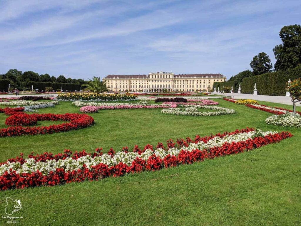 Jardins du Château de Schönbrunn de Vienne dans notre article Visiter Vienne en Autriche : que voir et que faire à Vienne en 5 jours #vienne #autriche #europe #voyage