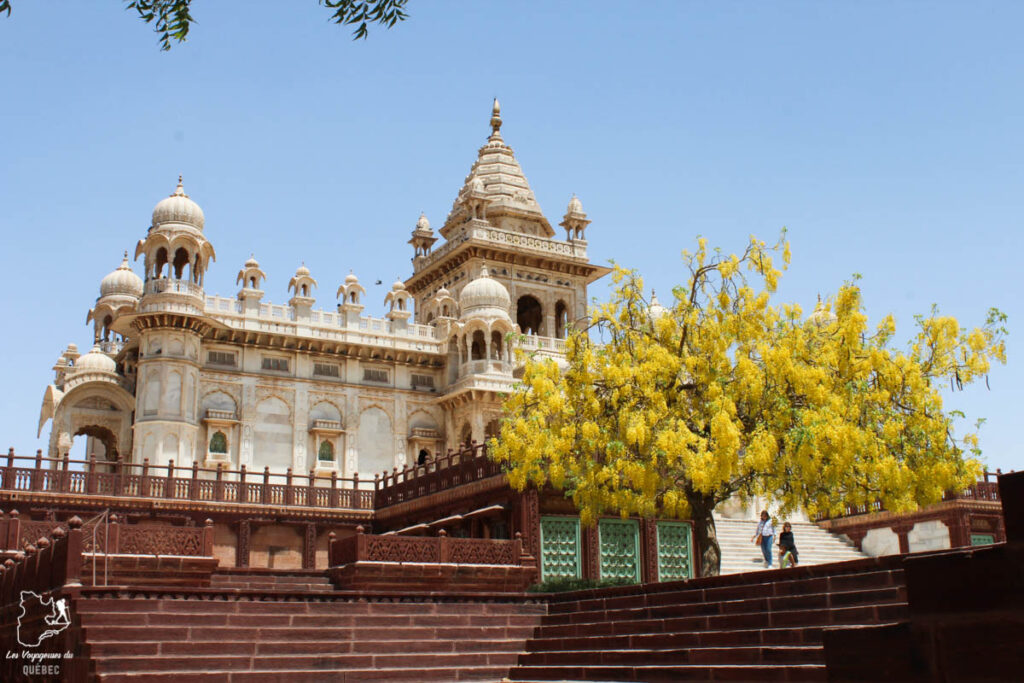 Temple de Jaswant Thada à Jodhpur dans notre article Visiter le Rajasthan en Inde : Itinéraire et conseils pour un voyage dans cet État du Nord de l’Inde #rajasthan #inde #itineraire #voyage