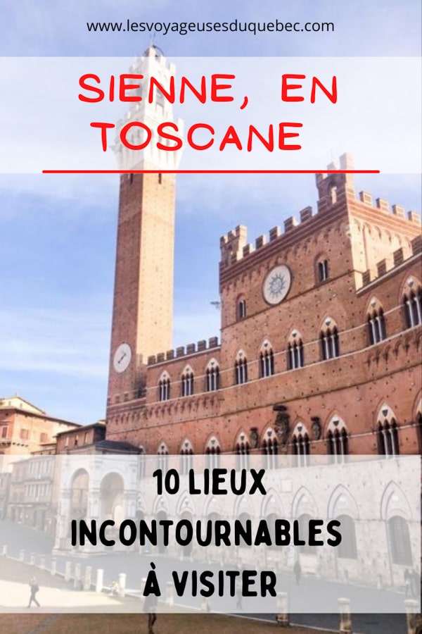 Visiter Sienne en Toscane en Italie en 10 incontournables et adresses foodies #italie #sienne #toscane #voyage