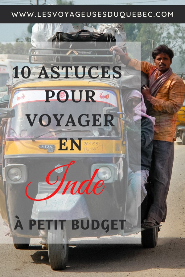 10 conseils pour un voyage en Inde pas cher et à petit budget #inde #asie #voyage #petitbudget #conseilsvoyage