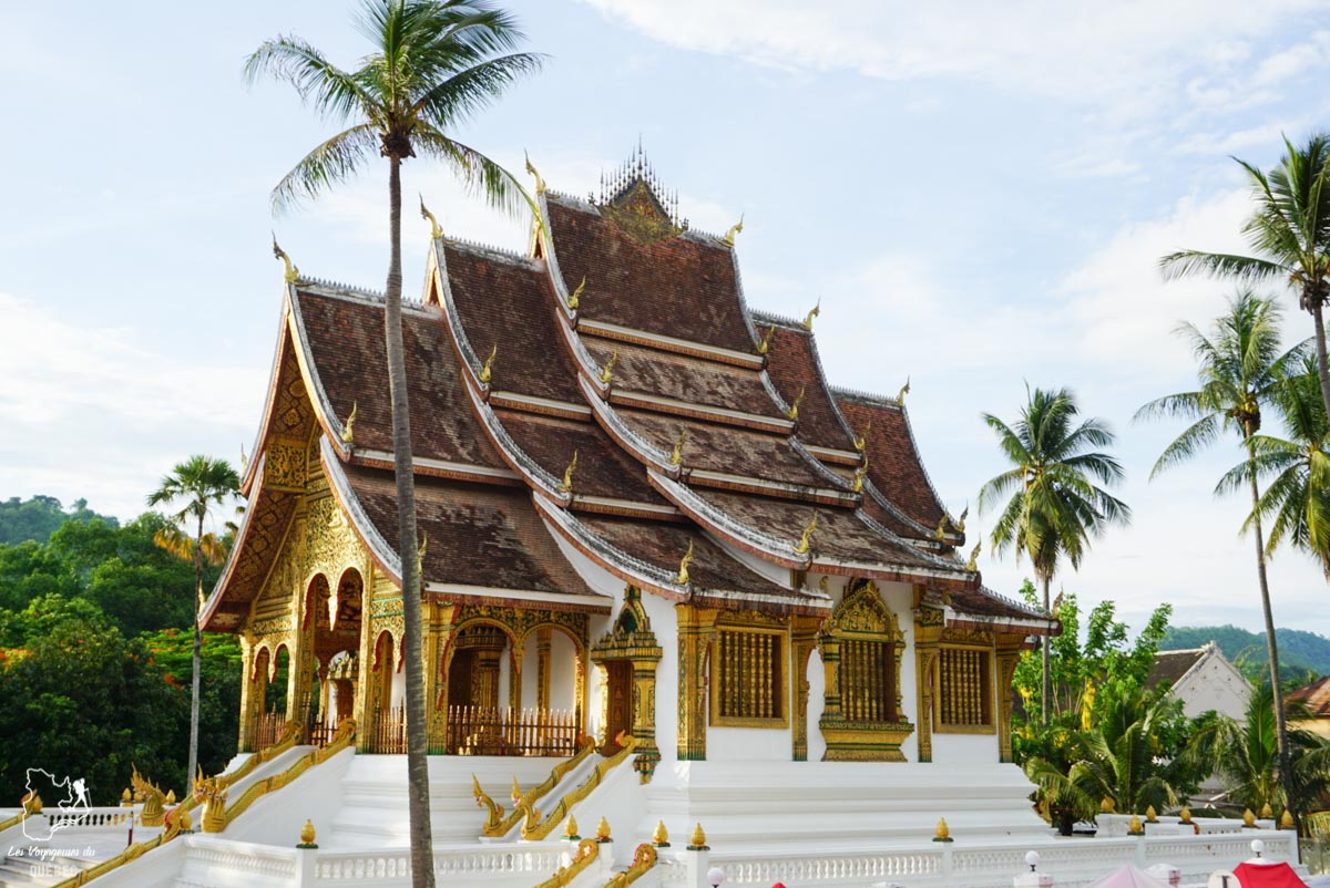 Temple à Luang Prabang dans notre article Traverser la frontière Thaïlande-Laos en slowboat de Chiang Rai à Luang Prabang #slowboat #laos #thailande #bateau #mekong #voyage #asie